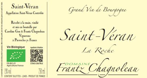 Saint-Veran 'La Roche'
