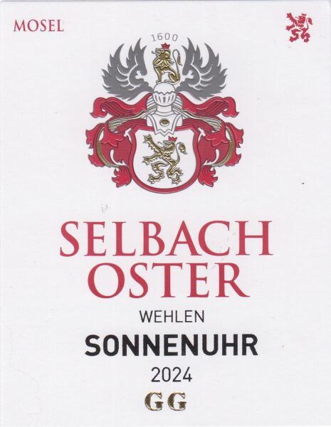 SelbachOster Wehlen Sonnenuhr Riesling Grosses Gewchs