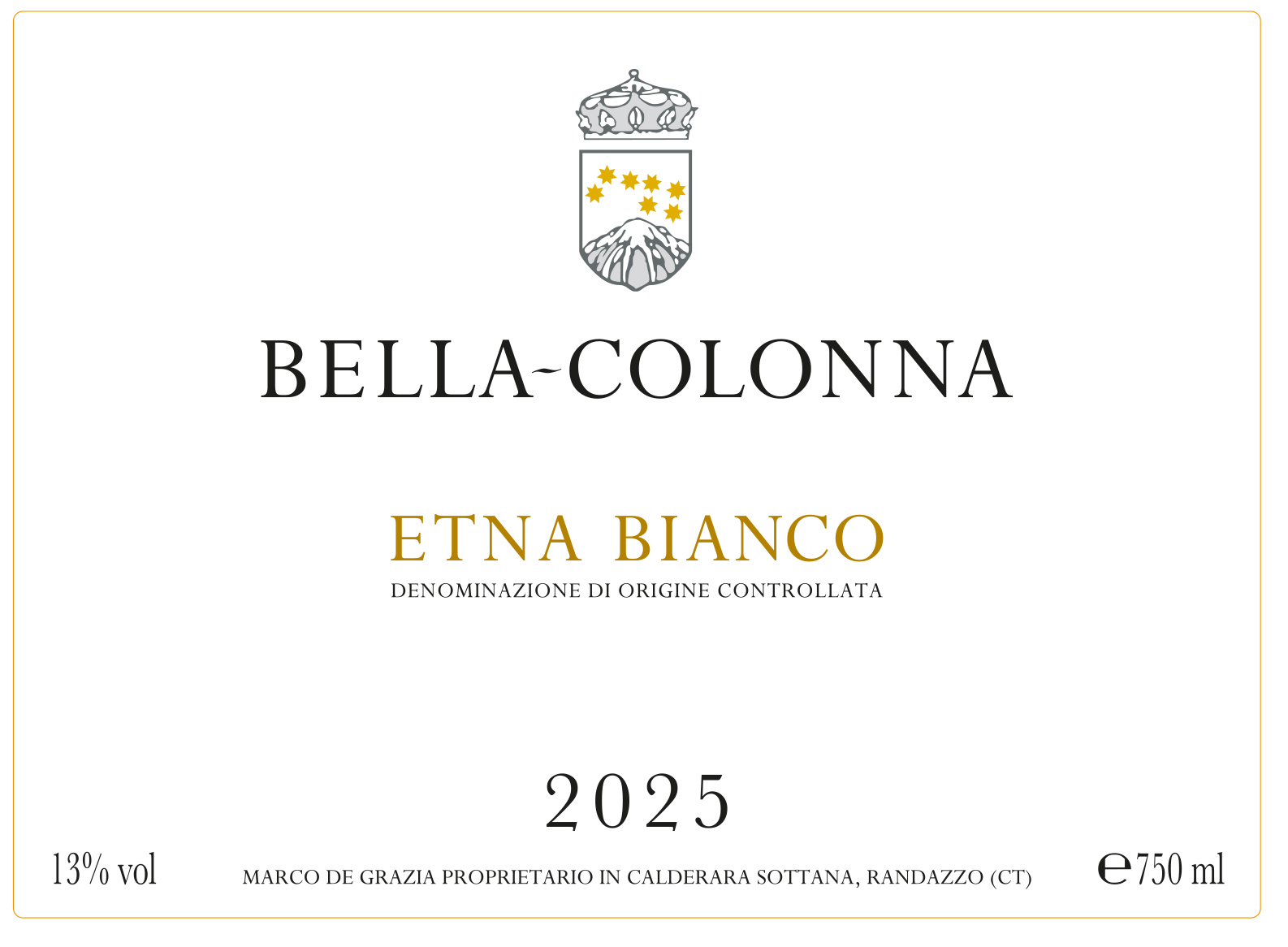 Etna Bianco, Bella-Colonna - Skurnik Wines & Spirits