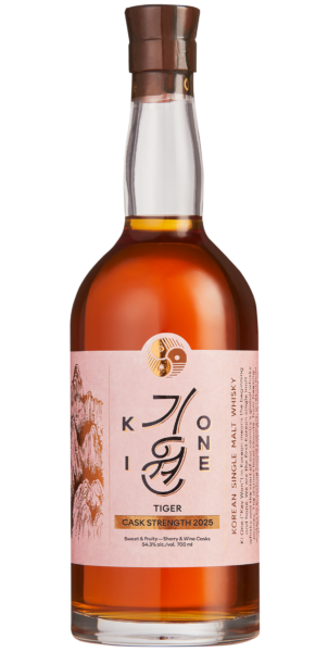Korean Single Malt Whisky Tiger Edition  Cask Strength 2025 The Ki One Distillery