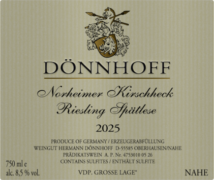 Norheimer Kirschheck Riesling Spätlese