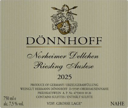 Norheimer Dellchen Riesling Auslese [Goldkapsel]