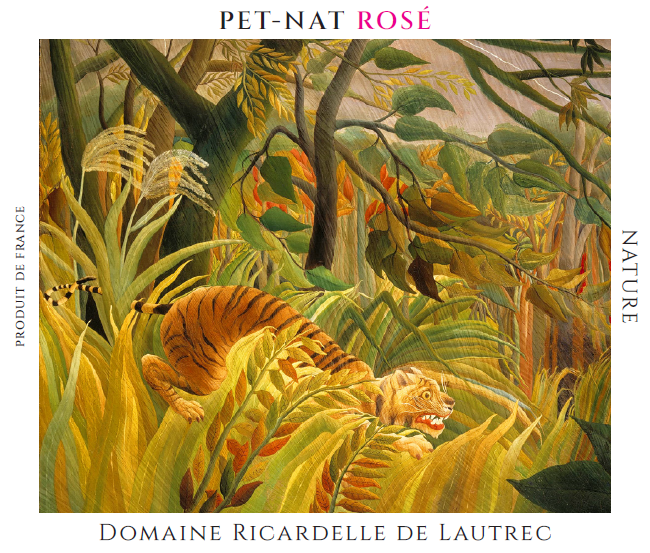 VdF Pet Nat Rose Nature Domaine Ricardelle de Lautrec