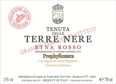 Etna Rosso 'Prephylloxera'