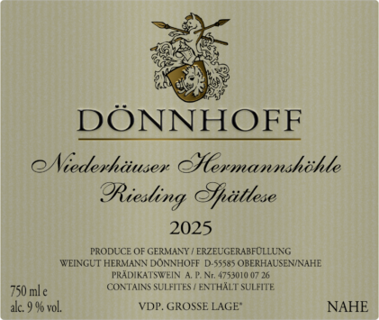 Niederhäuser Hermannshöhle Riesling Spätlese