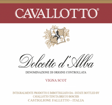 Dolcetto d'Alba 'Vigna Scot'