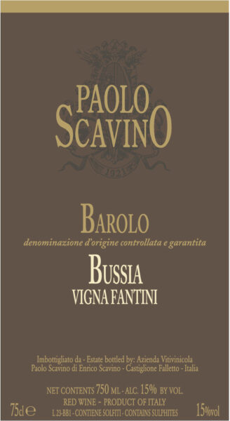 Barolo Bussia  Vigna Fantini