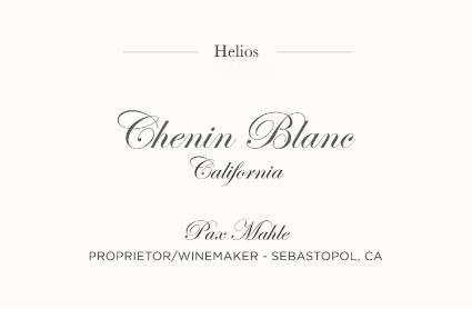 Chenin Blanc 'Helios'