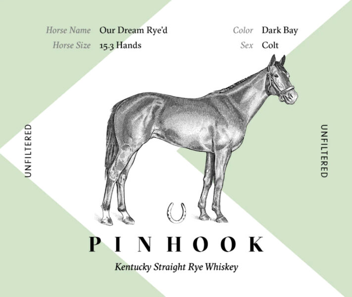 Rye Whiskey Flagship Rye 2023 Green Wax Pinhook