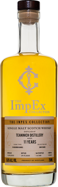 Single Malt Scotch Whisky Teaninich 11 Year The ImpEx Collection