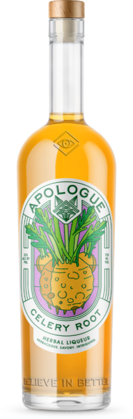 Celery Root Liqueur Apologue NEW LABEL